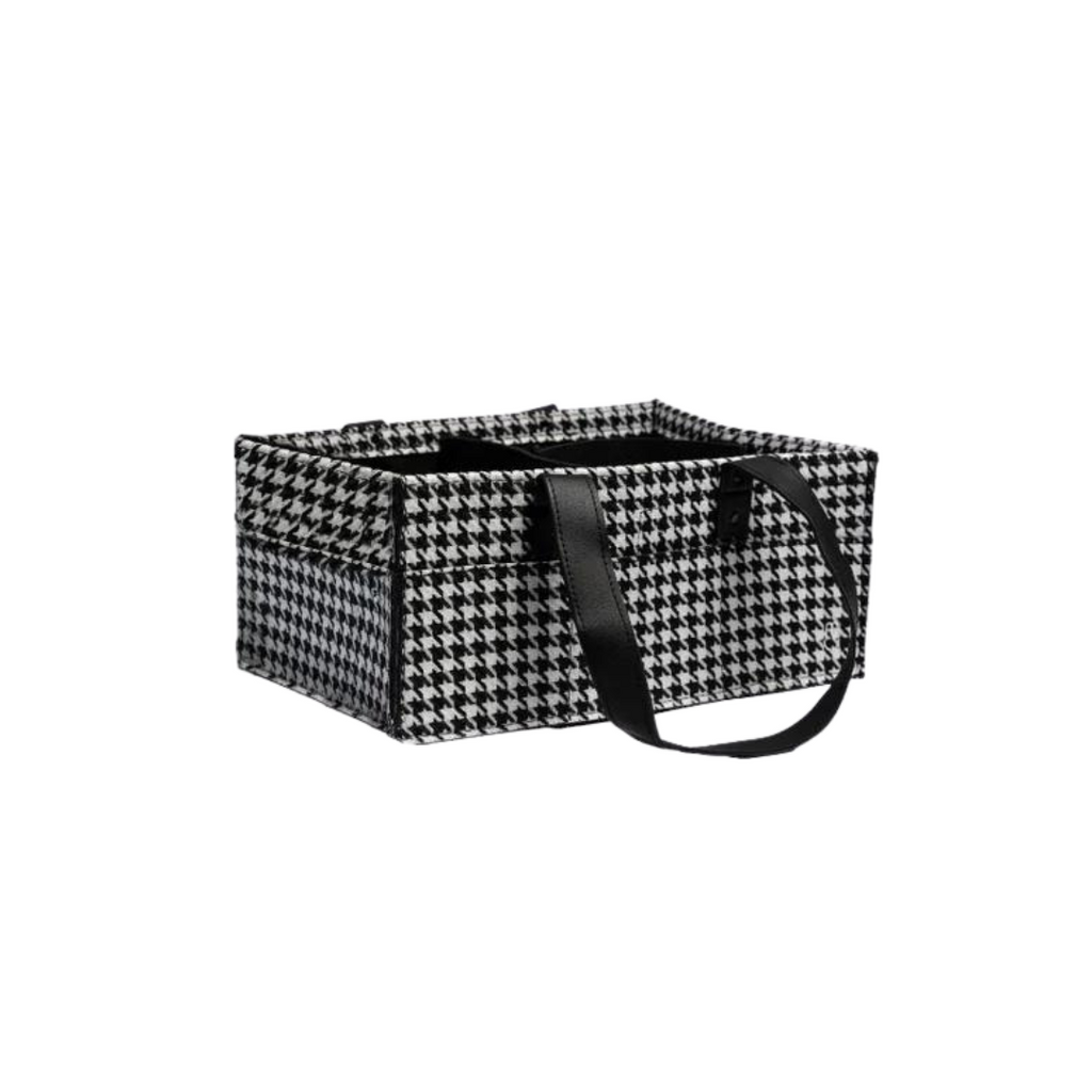 Mini Black Houndstooth Bunnie Caddie