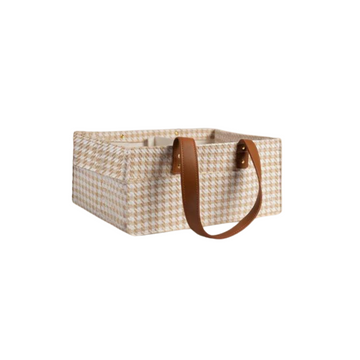 Bunnie Caddie Mini Houndstooth Caddy Tan