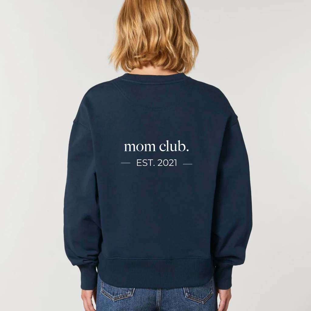 Mom Club Crew Navy