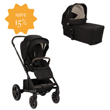 Nuna Mixx Next Pram Bundle Caviar