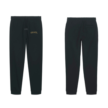 MOm Trackies Black + Gold