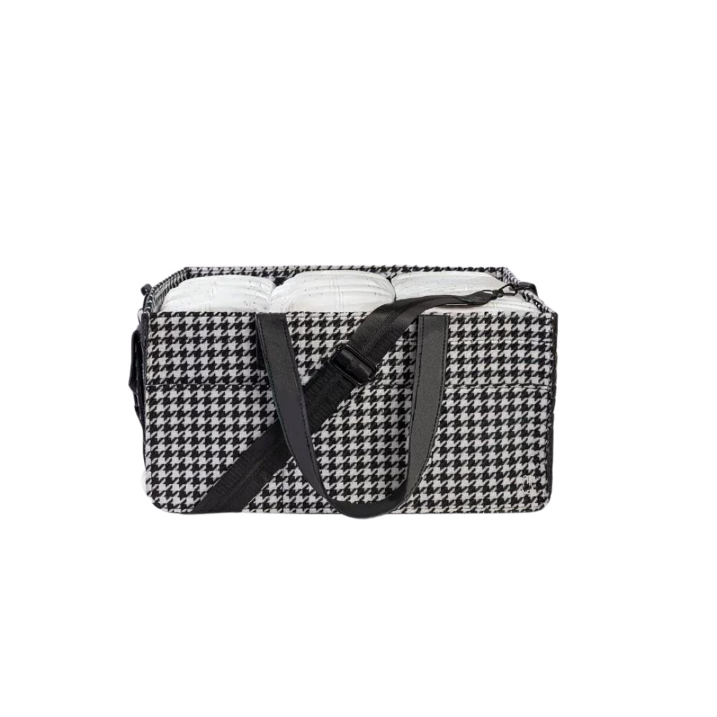 Black Houndstooth Bunnie Caddie