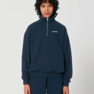 Mom Club Quarter ZIp Jumper