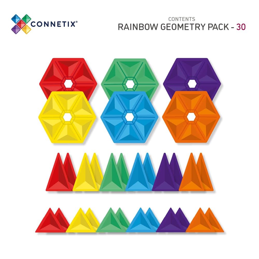 Connetix 30 Piece Geometry pack