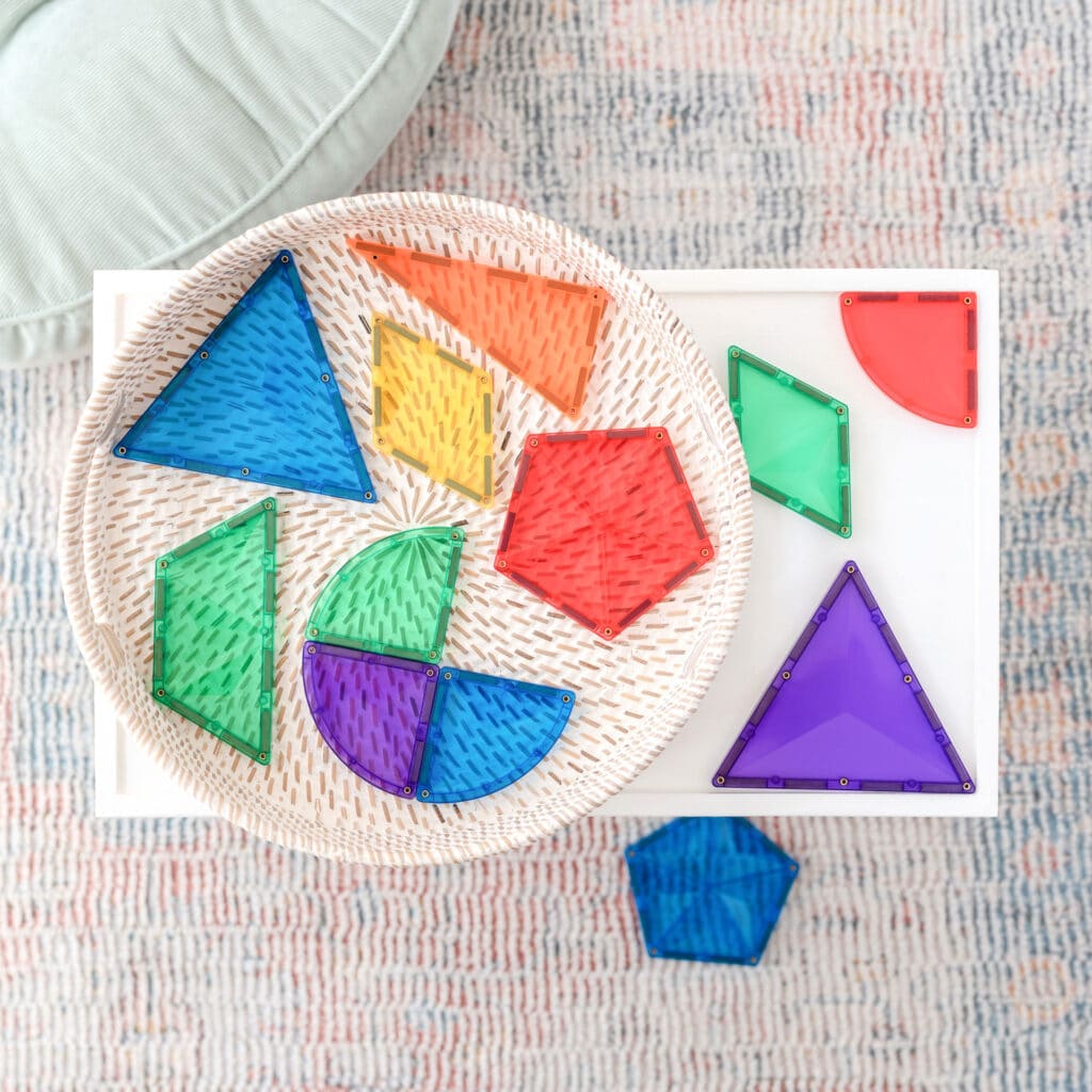 Connetix Rainbow 36 piece shape pack