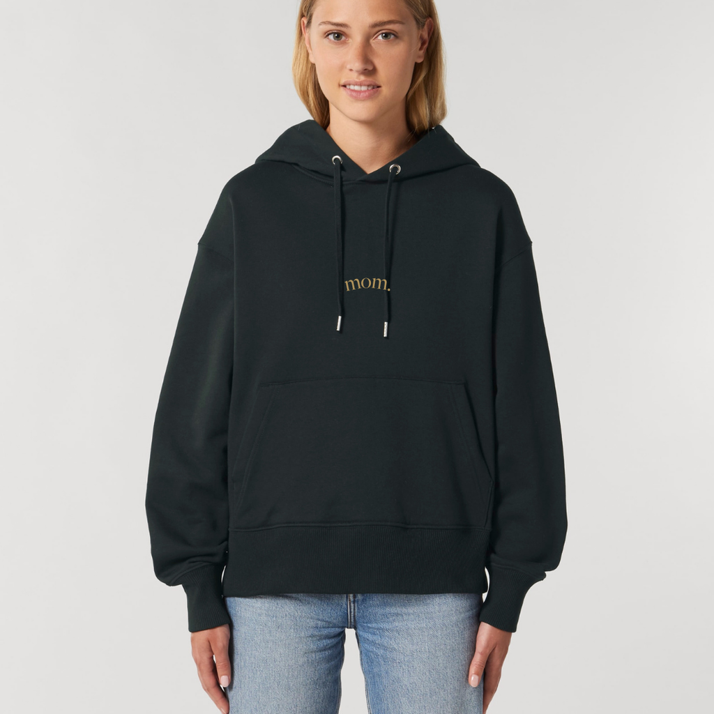 Mom Club Hoodie Black