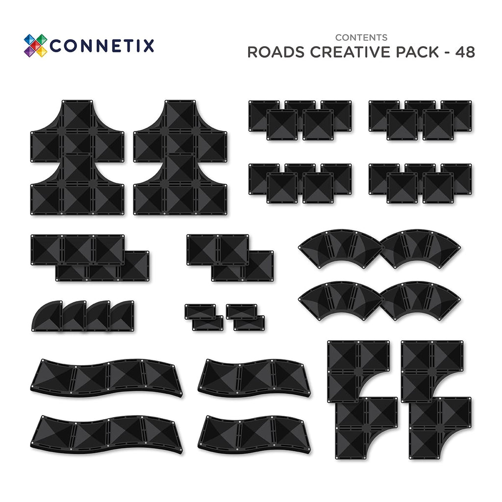 connetix creative roads pack