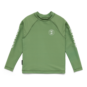 
crywolf rash vest coastal green