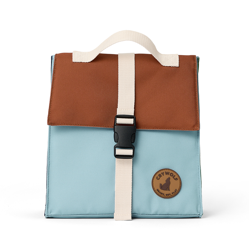 Crywolf Insulated Lunch Bag Ocean Colour Block