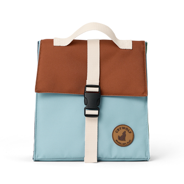 Crywolf Insulated Lunch Bag Ocean Colour Block