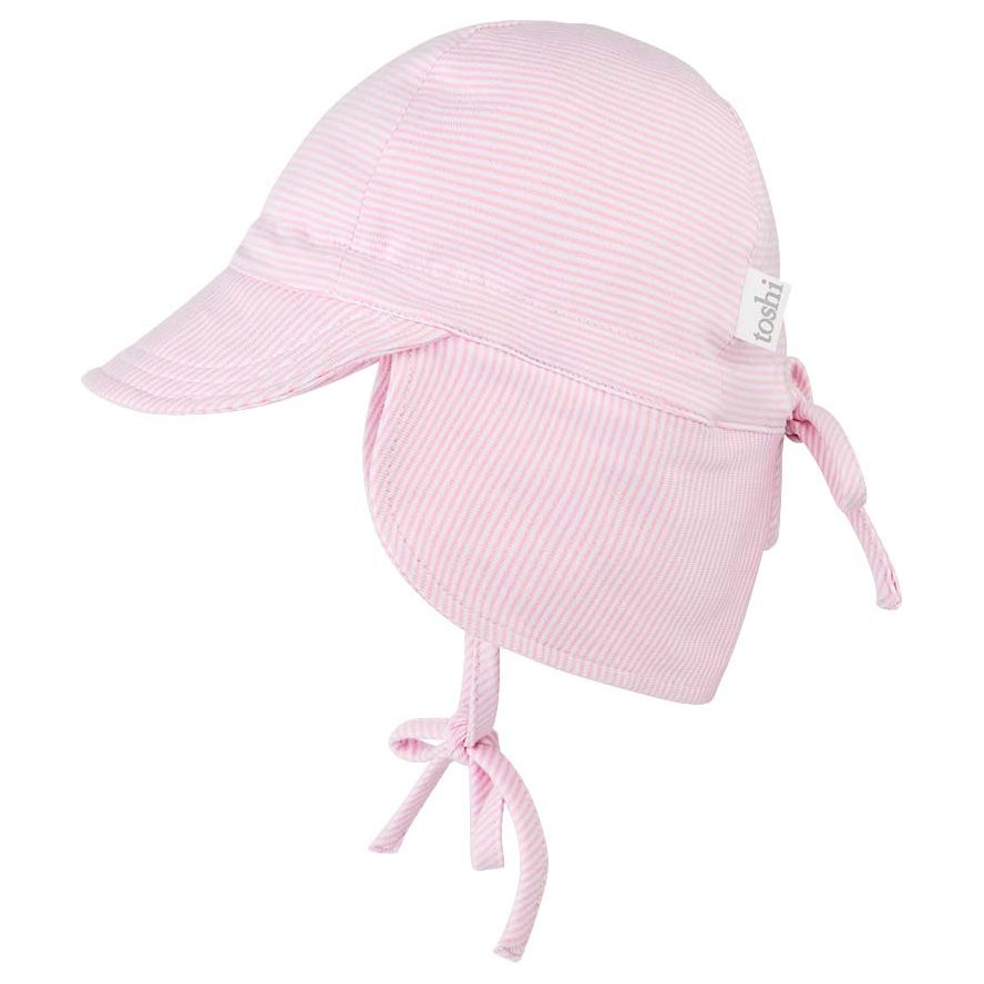 Toshi Flap Cap Baby Blush