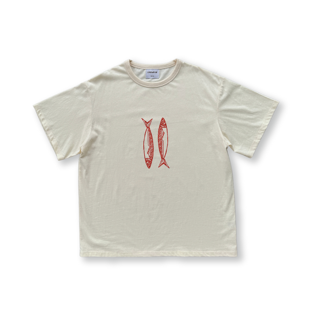 Grown ladies sardine tee