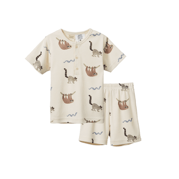 nature baby pyjamas sloth snuggle