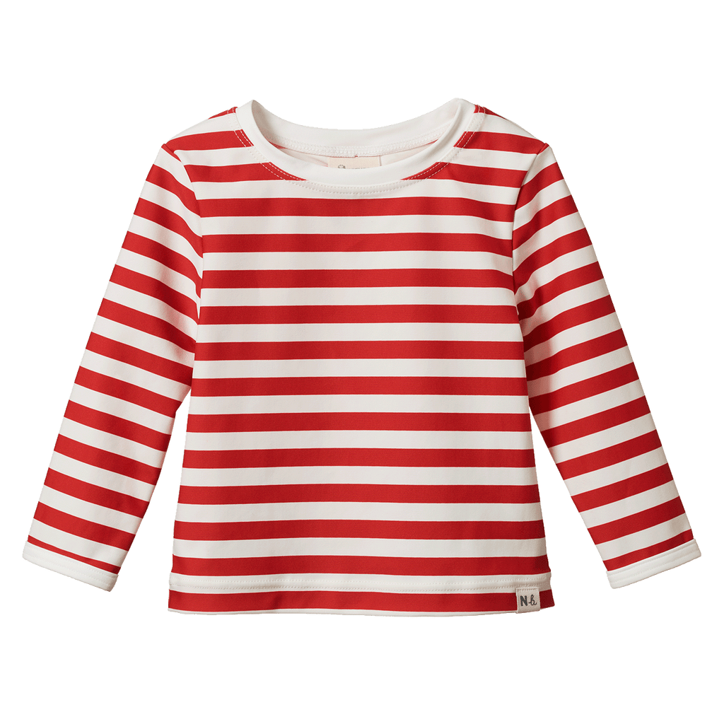 NATURE BABY RED SEA STRIPE SPLASH TOP