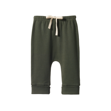 nature baby drawstring pant thyme