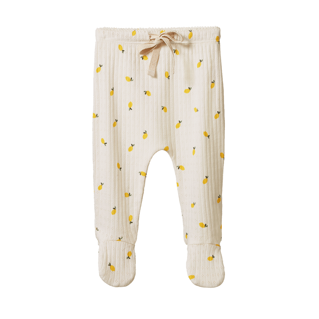 nb lemon pointelle romper