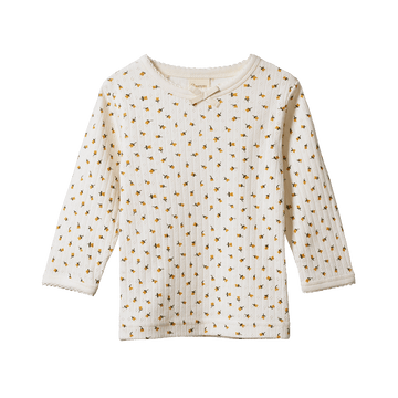 Nature Baby Pointelle Tee