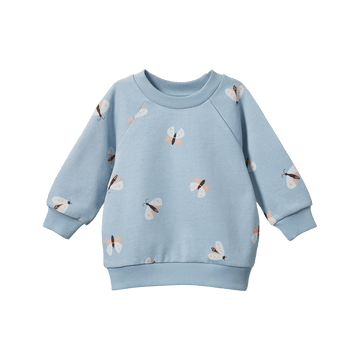 nature baby butterfly emerson sweater