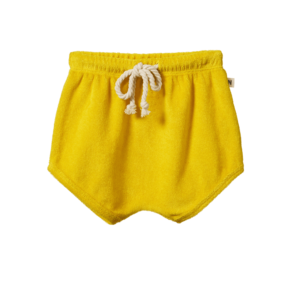 nature baby sunburst terry short