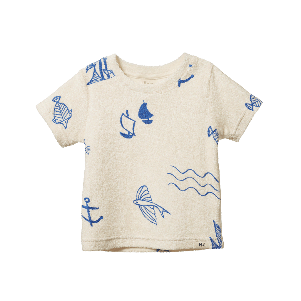 Nature Baby Atlantic terry tee