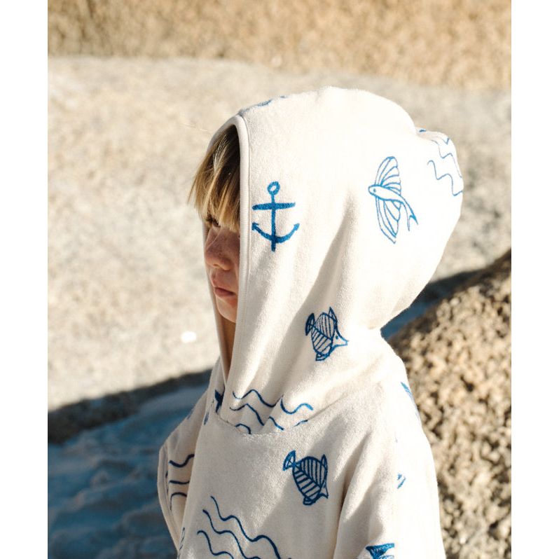 nature baby atlantic poncho towel