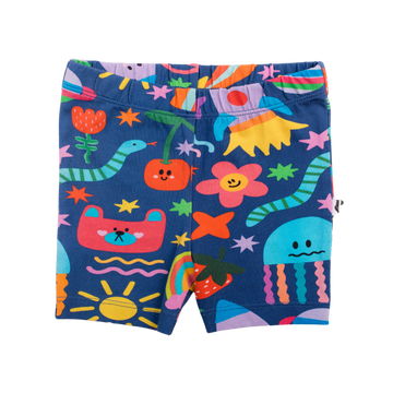 phoenix and the fox sticker book bike shorts