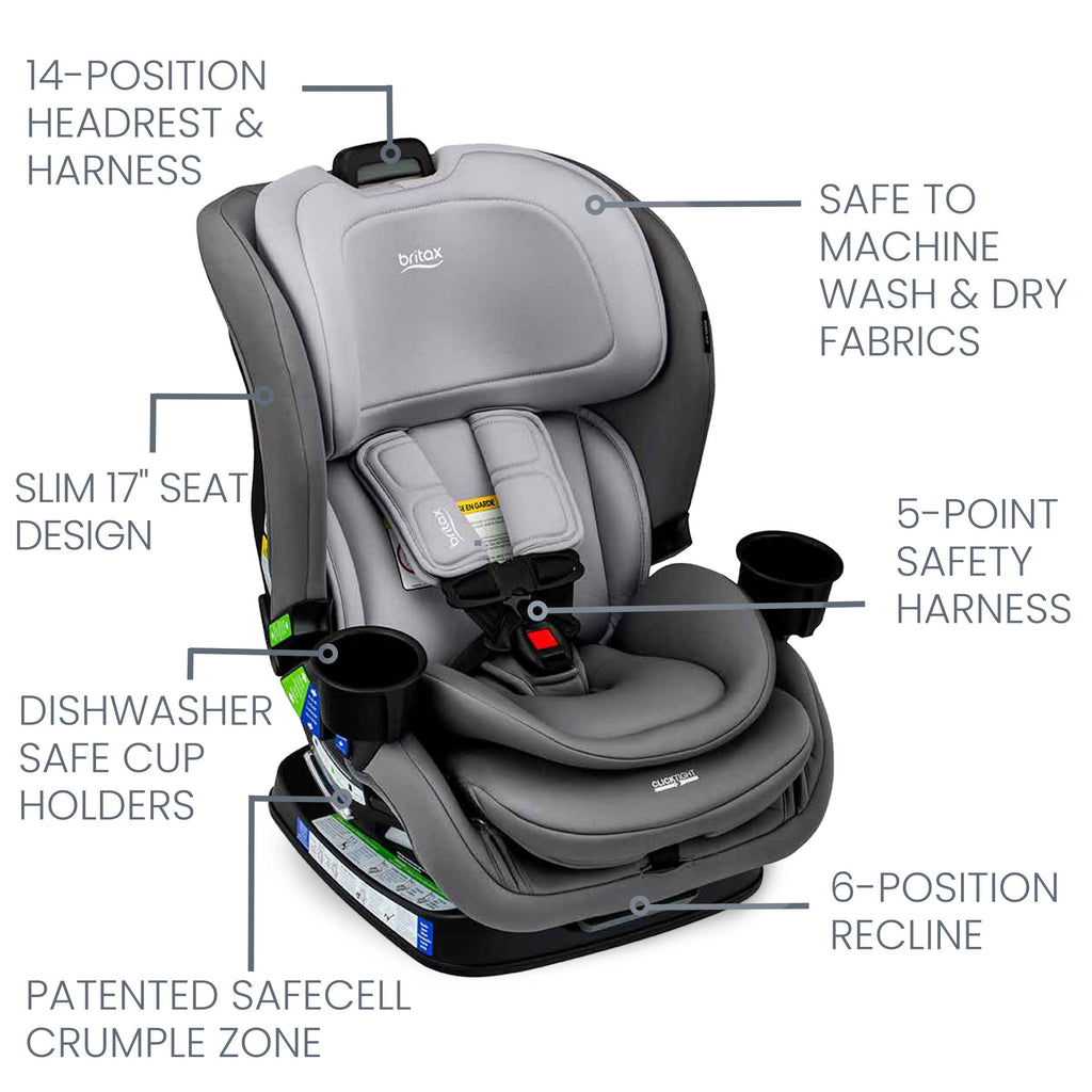 Britax Poplar Clicktight Convertible Carseat