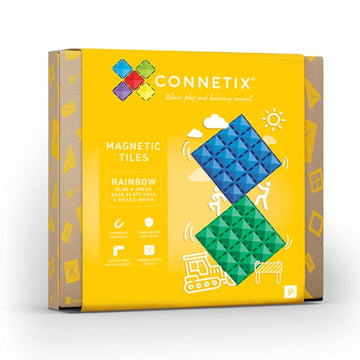 Connetix Blue Green Base Plates