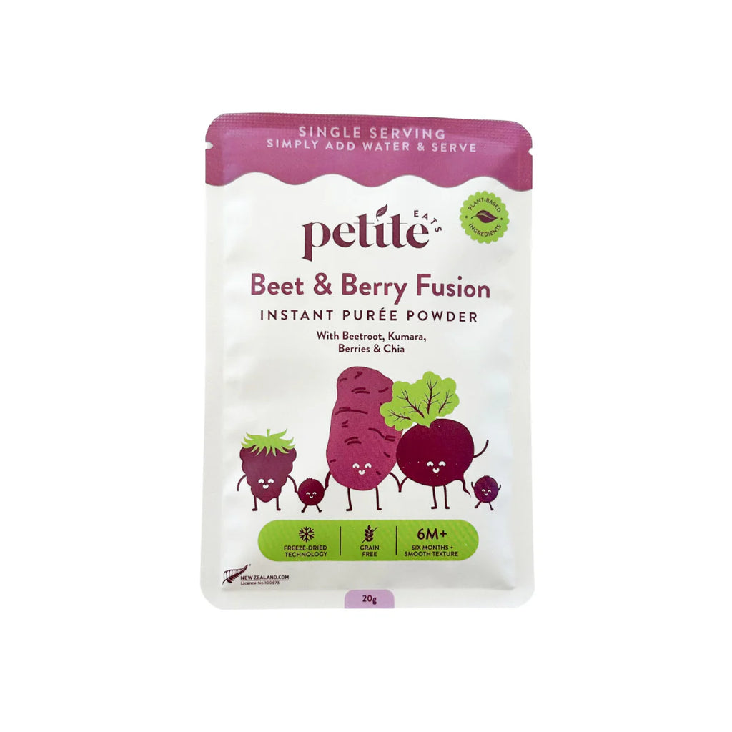 petite eats beet and berry 20g sample