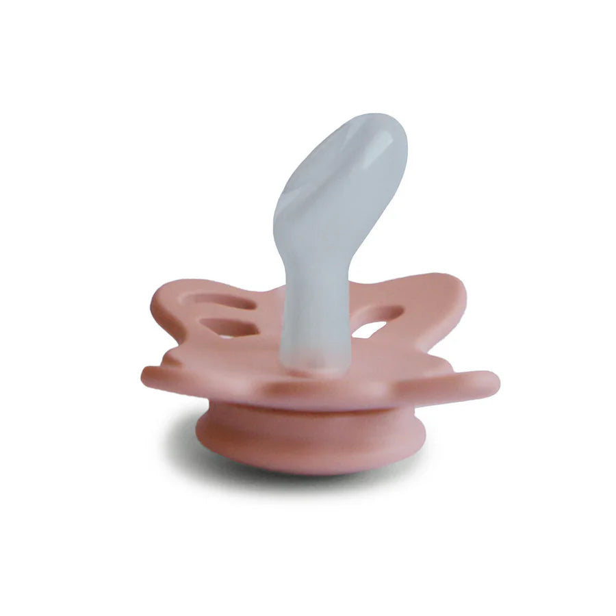 Frigg Butterfly Peach Pacifier