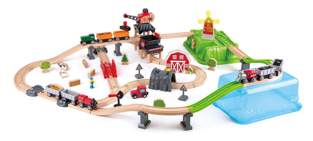 Hape Countryside Train Bucket