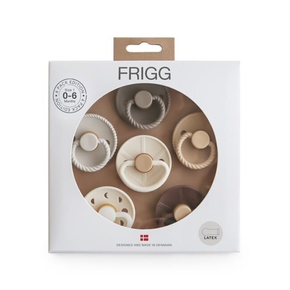 Earthy Wonder 6 Pack Frigg Pacifiers