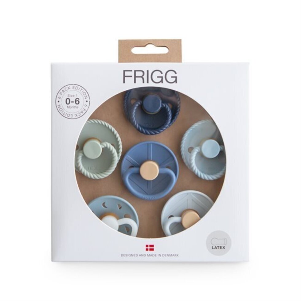 Frigg Endless Sea 6pack pacifiers