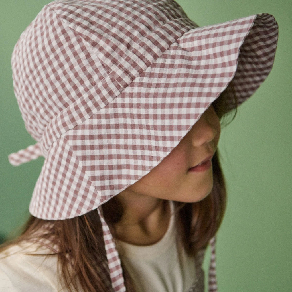 Nature Baby Sunhat Twilight Gingham