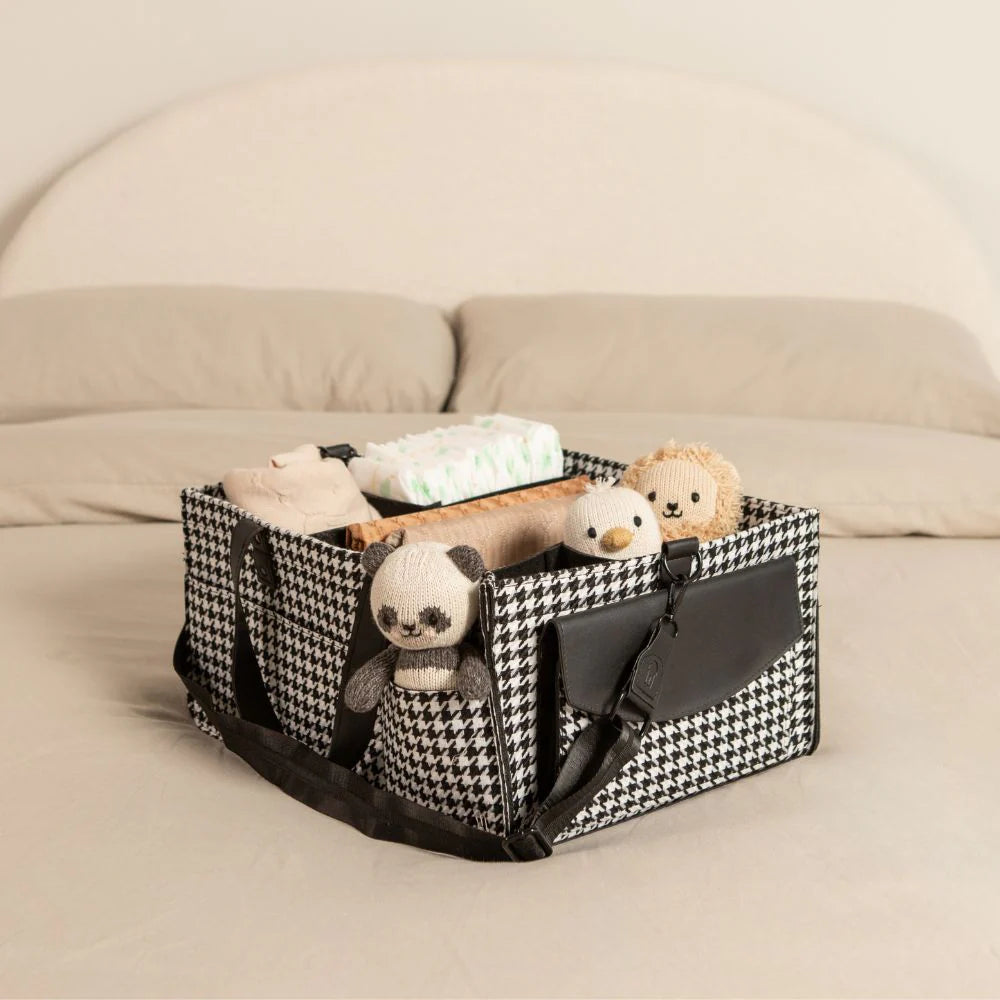 Bunnie Caddie Houndstooth Black Caddie