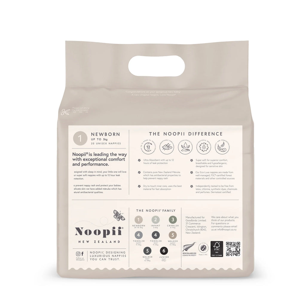 Noopi Newborn Nappies