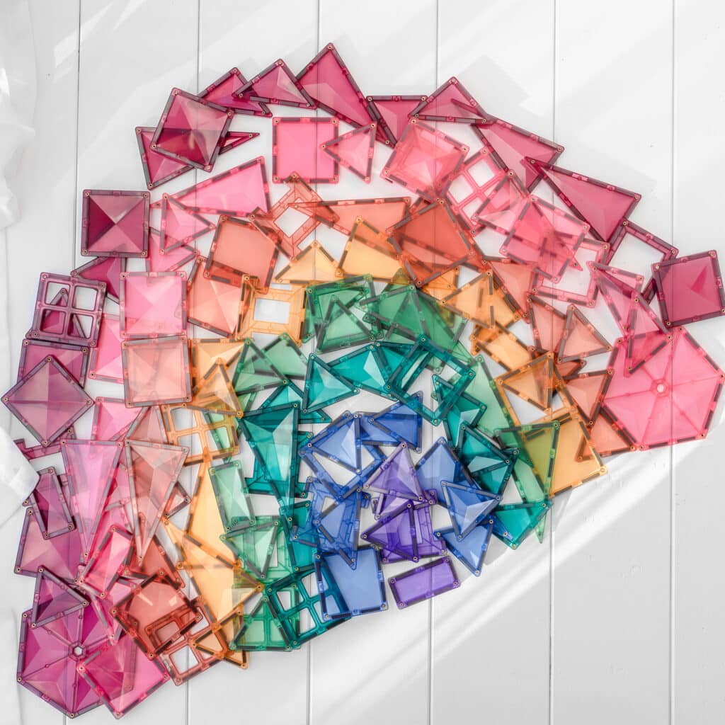 Connetix 202 piece pastel pack