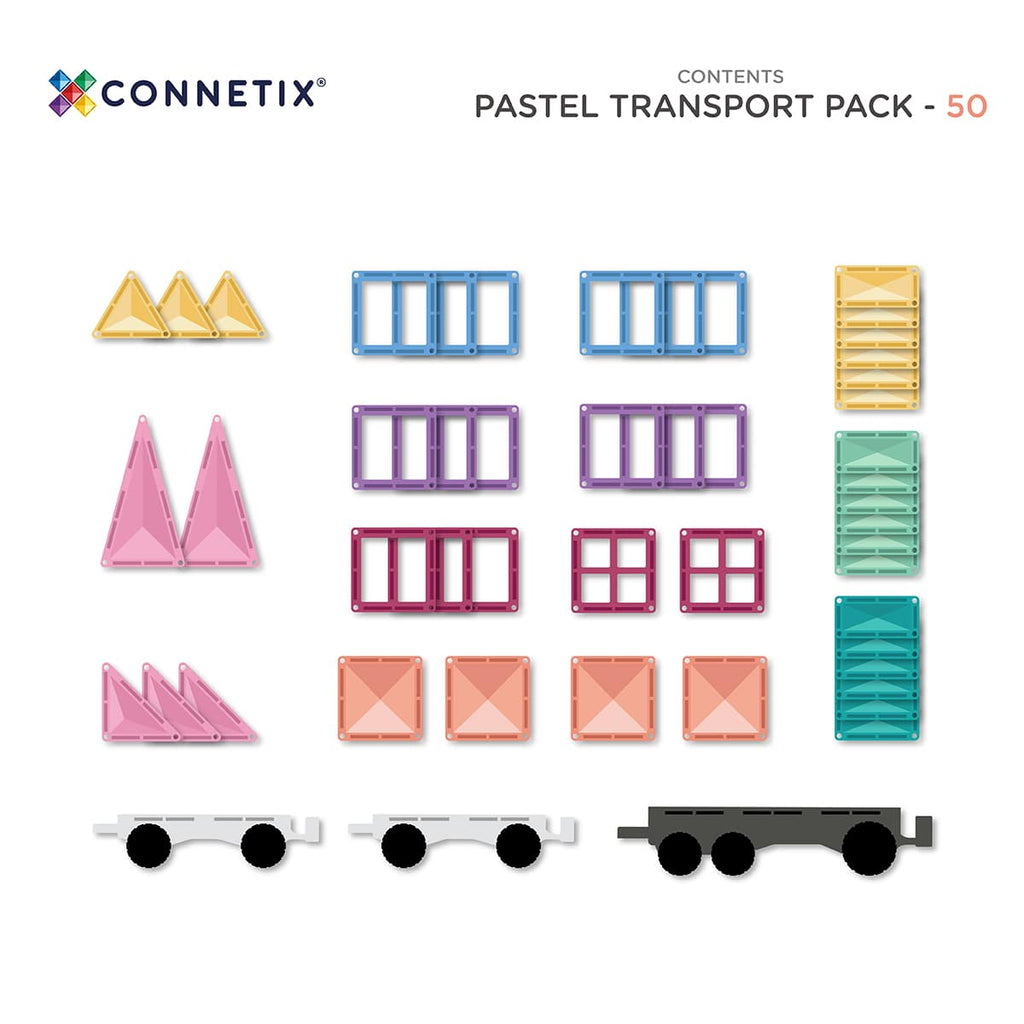 CONNETIX pastel transport pack