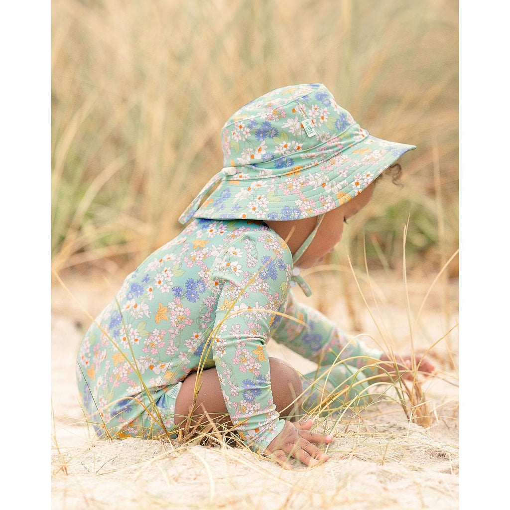 toshi swim onesie sea blossom