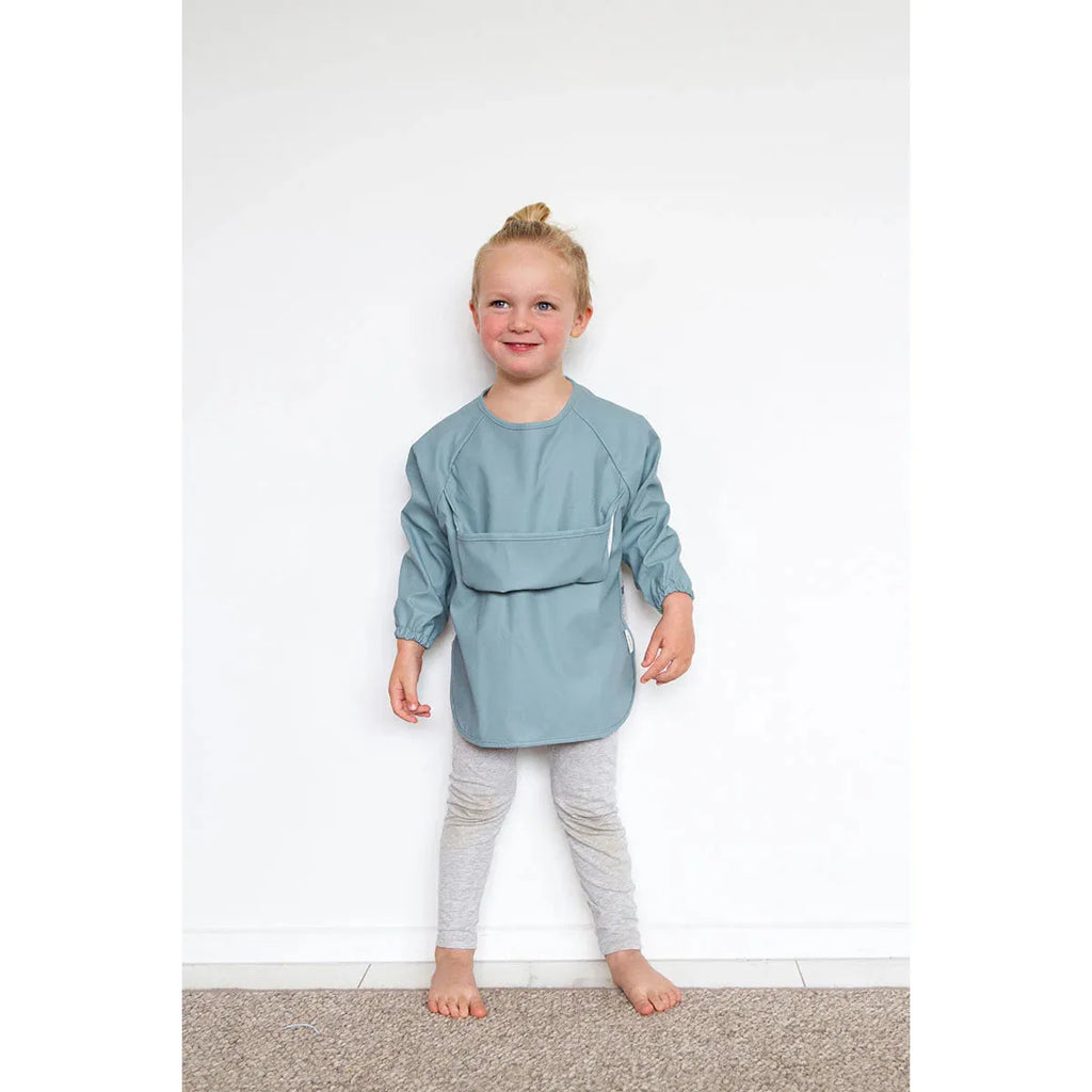 Zazi Sleeved Bib with Catch All