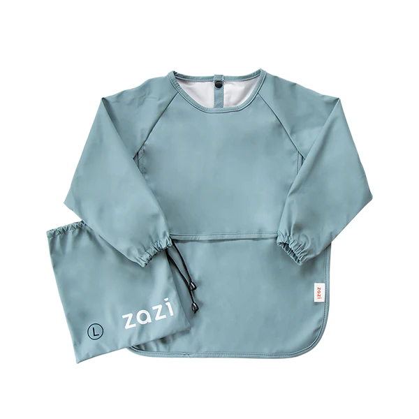 Zazi Sleeved Bib with Catch All